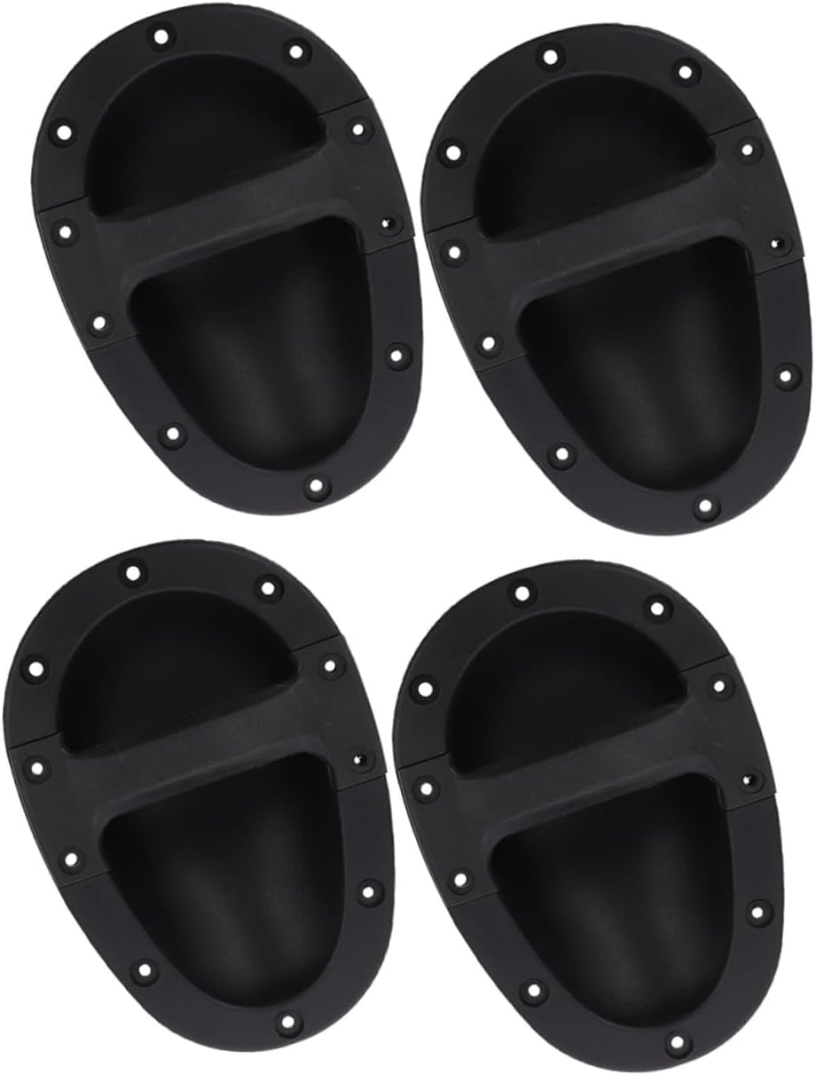 HOMSFOU 8pcs Speaker Carry Handle Replacement Side Handles for Easy Lifting and Transport of Speakers and Audio Equipment for Stage Use and Events