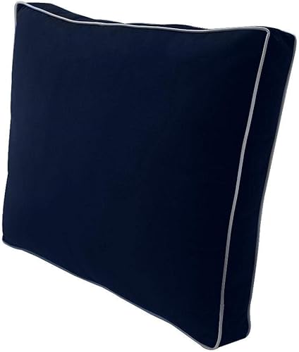 Miniatura 4 de 23 x 24 x 6 tubo de contraste pequeño al aire libre asiento profundo respaldo respaldo cubierta solamente-AD101