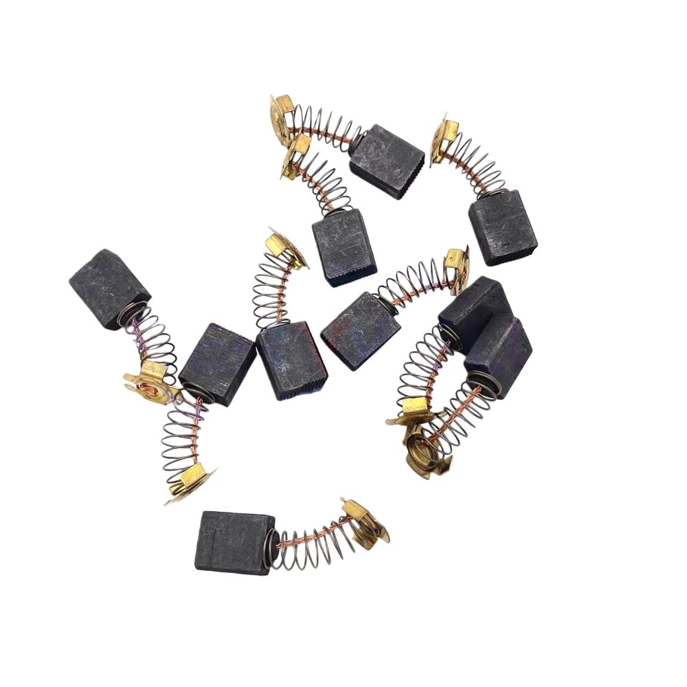 10 szt. 8 x 14 x 17 mm elektryczna szczotka sprężynowa z silnikiem elektrycznym