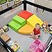 YENING Foam Climbing Blocks for Toddlers 1-3 Baby Climbing Toys for 1 Year Old Soft Play Set for Babies 6-12 Months Indoor 4 Piece