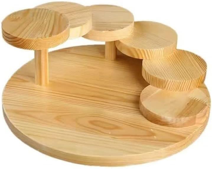 Amazon.co.jp: 寿司・刺身盛台 木製 階段盛器 刺身盛り皿 盛付皿 舟盛