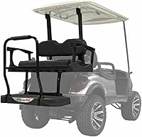 Vista 1 de MADJAX Genesis 250 - Kit de asiento trasero de acero para carrito de golf compatible con Yamaha Drive2 Compatible con modelos 2017 en adelante