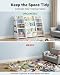 Imagen de Xinyvee Librería Infantil Montessori con Bolsillos de Tela
