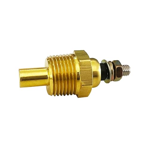Sensor de temperatura del agua del metal,Sensor de temperatura del refrigerante dorado,Unidad de envío de temperatura precisa para 806490T,18-5897 y