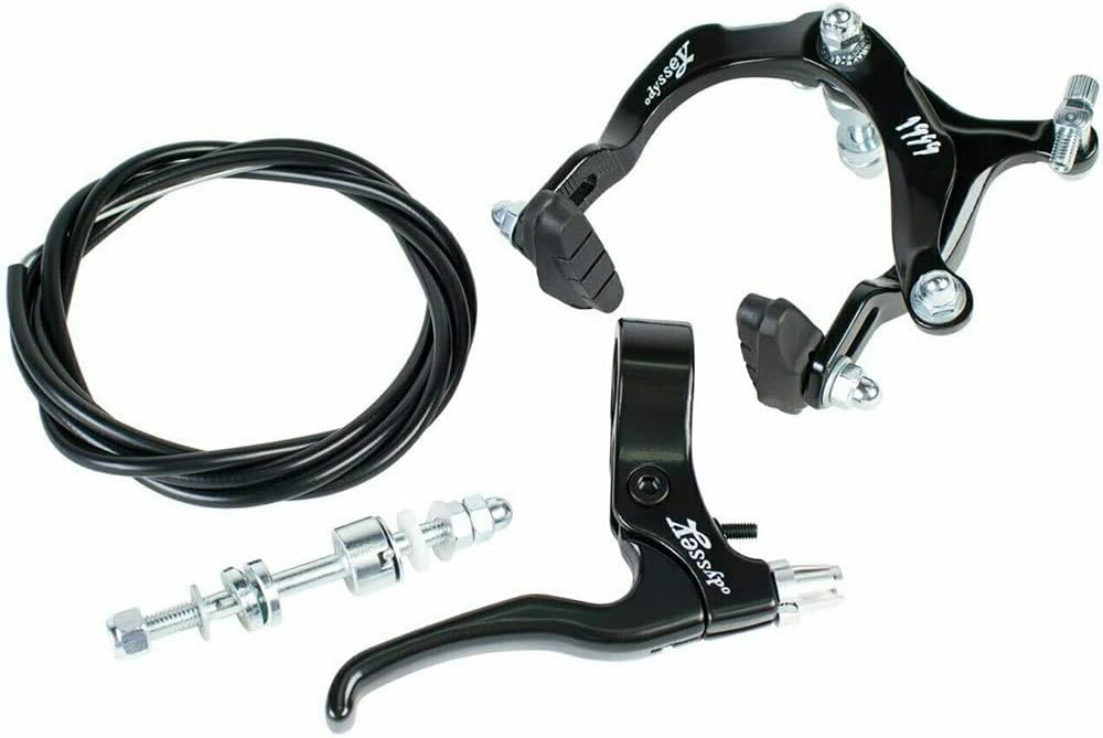 Odyssey 1999 Sidepull Caliper Brake Set, Black