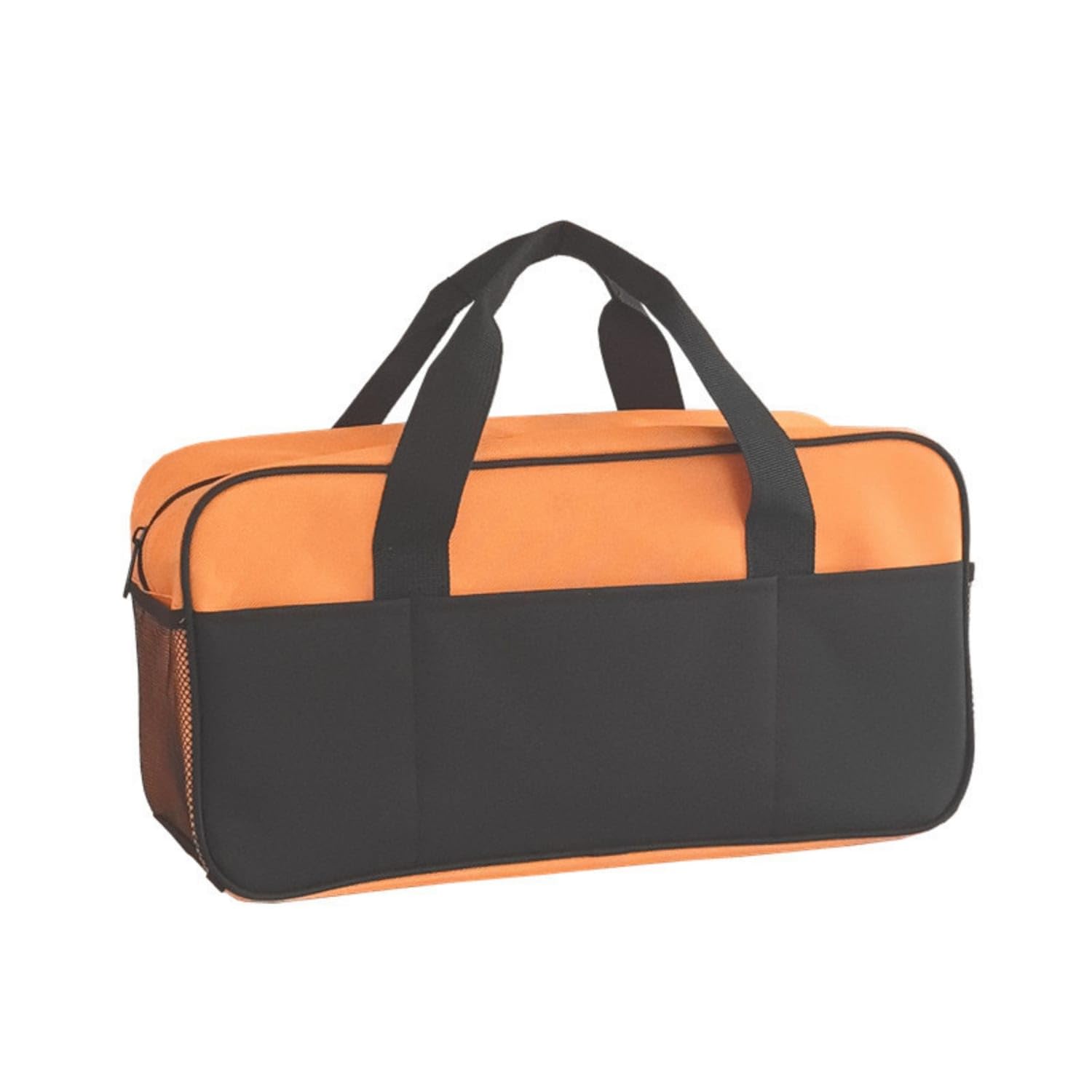 Soft-Sided Tool Bag with Pockets Multi-Pocket Oxford Cloth Tool Bag Portable Long-Lasting for Repair Technicians, Electricians, Installers, Home Workshop, Jobsite, Vehicle, Orange-picture-13