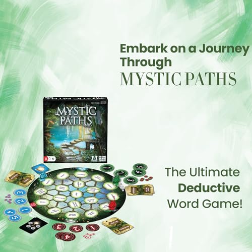 Mystic Paths de R&R Games, juego de mesa cooperativo para adultos y niños, juegos de cartas para noches familiares miniatura 5