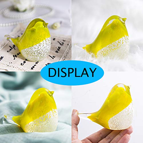 Figurilla de cristal soplado hecha a mano de 4 pulgadas miniatura 5
