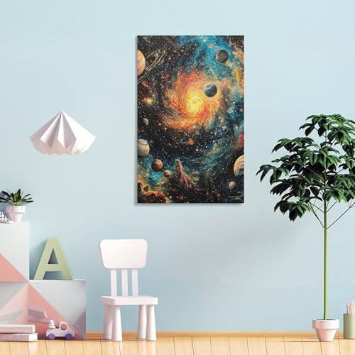 Décoration Cosmic Galaxy Murale pour sublimer un mur vide - 4