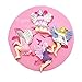 Anyana 4 Fairy Wizard Angel Angelic Cherub silicone mould gnome cake Fondant gum paste mold for Sugar paste forest cupcake decorating topper decoration sugarcraft icing pastry