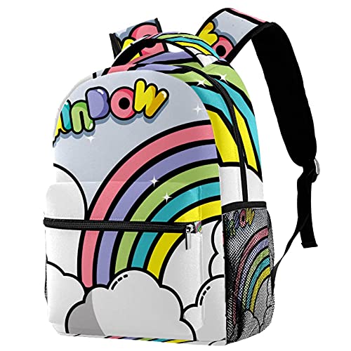 Sac à dos motif nuages et arc-en-ciel, le cadeau parfait pour la rentrée