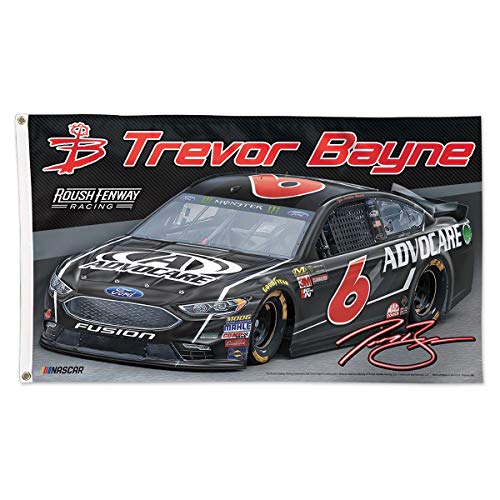 Drapeau Trevor Bayne 91 x 152 cm de qualité premium par Wincraft pour collectionneur