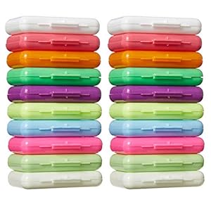 KISEER 24 Pack Colorful Orthodontic Wax Dental Care Wax for Braces Wearer