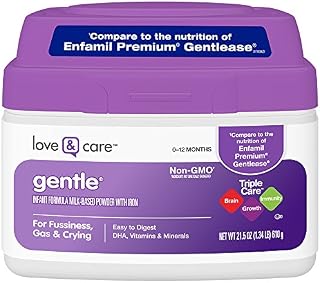 Love & Care Gentle Infant Formula Milk-based Powder With Iron Non-gmo, 21.5 Ounce