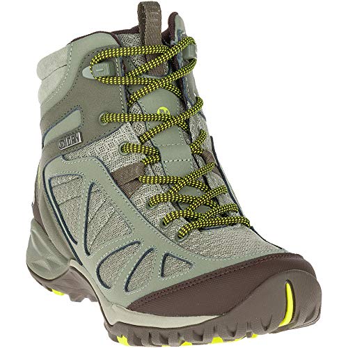 Merrell Merrell Women's Siren Sport Q2 Mid Waterproof, Dusty Olive, 8.5 W