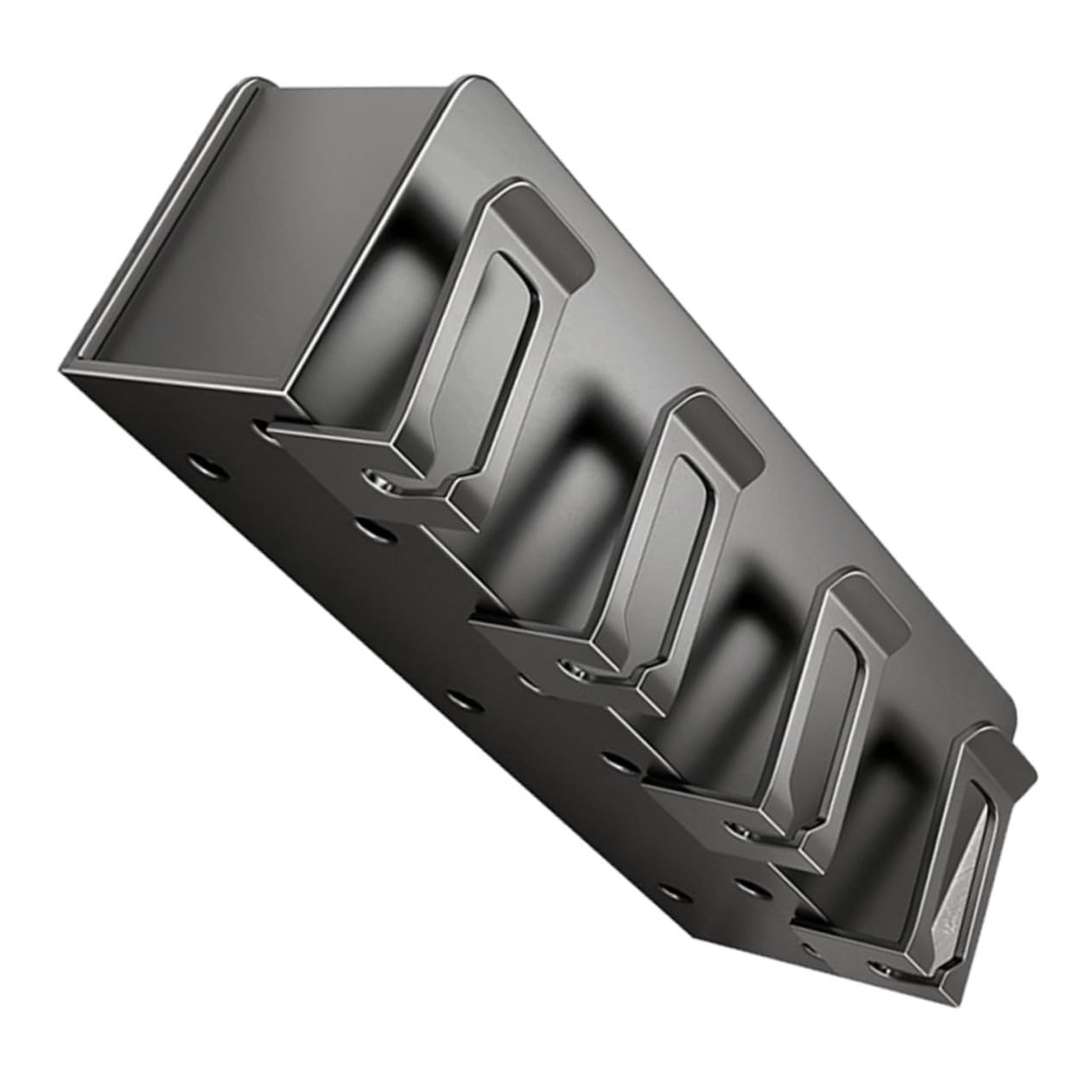 ULTECHNOVO Portaspazzolini da Dentifricio da Parete senza Organizer Multifunzione per Spazzolini Elettrici e Rasoio Montaggio Facile su Superfici Lisce Persone Grigio