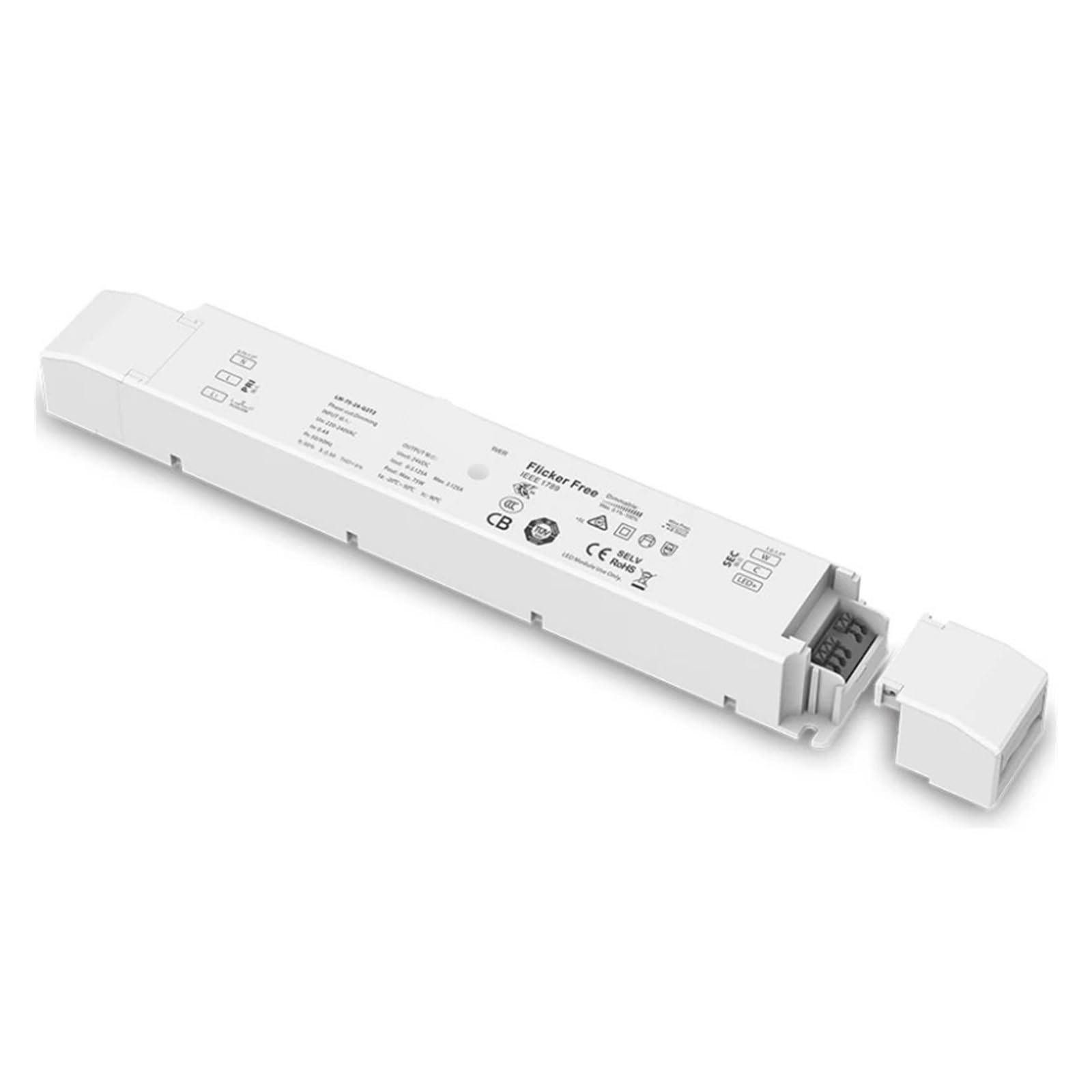 Transformateur Triac LED 12V 75W pour tamiser l'ambiance du salon et de la cuisine