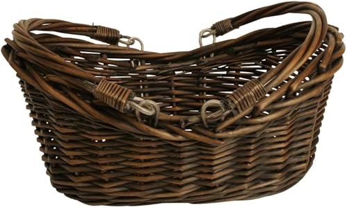 wald imports 1001-SM 13.5 in. Cesta de sauce oscuro