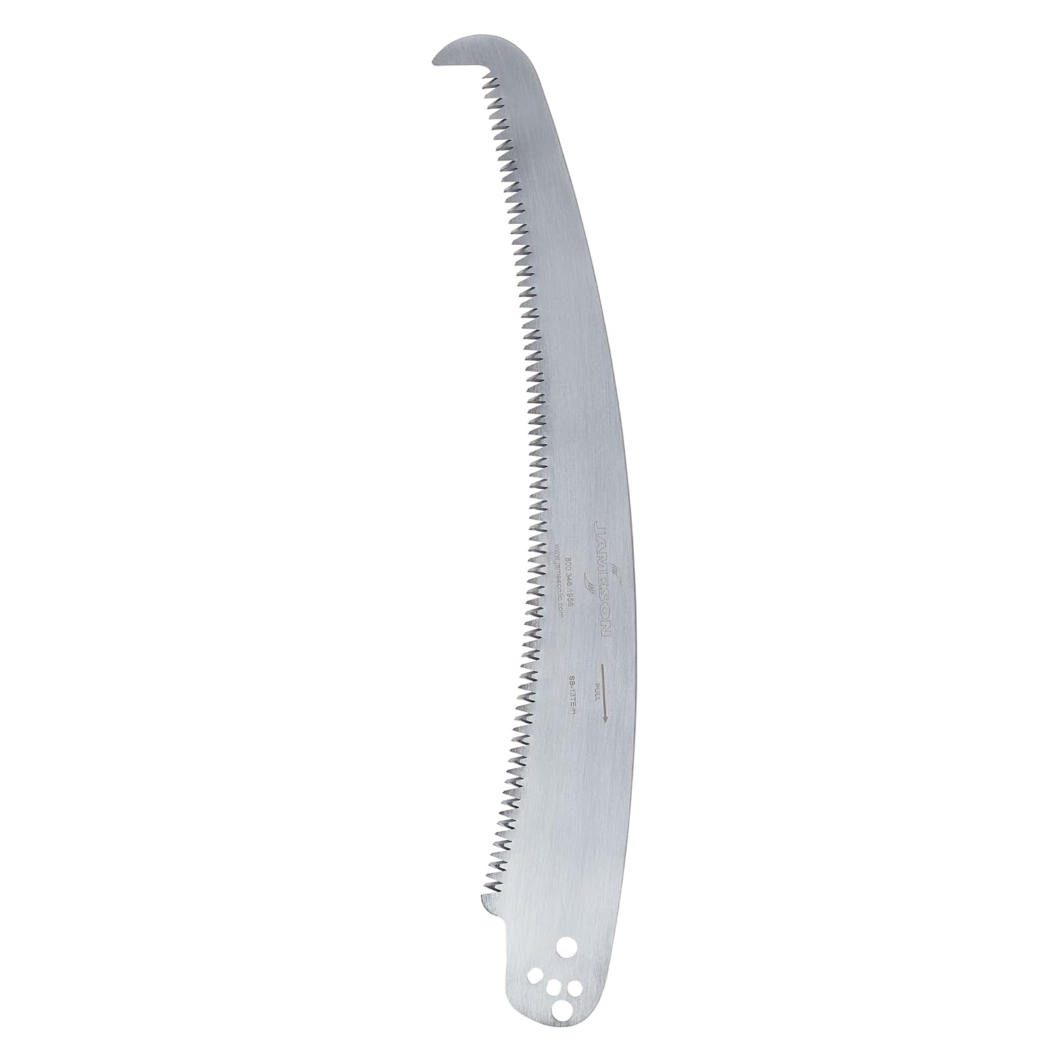 Barracuda™ 13" Tri-Cut Saw Blade with Hook – Hard-Chrome Plated Arborist Pole Saw Blade