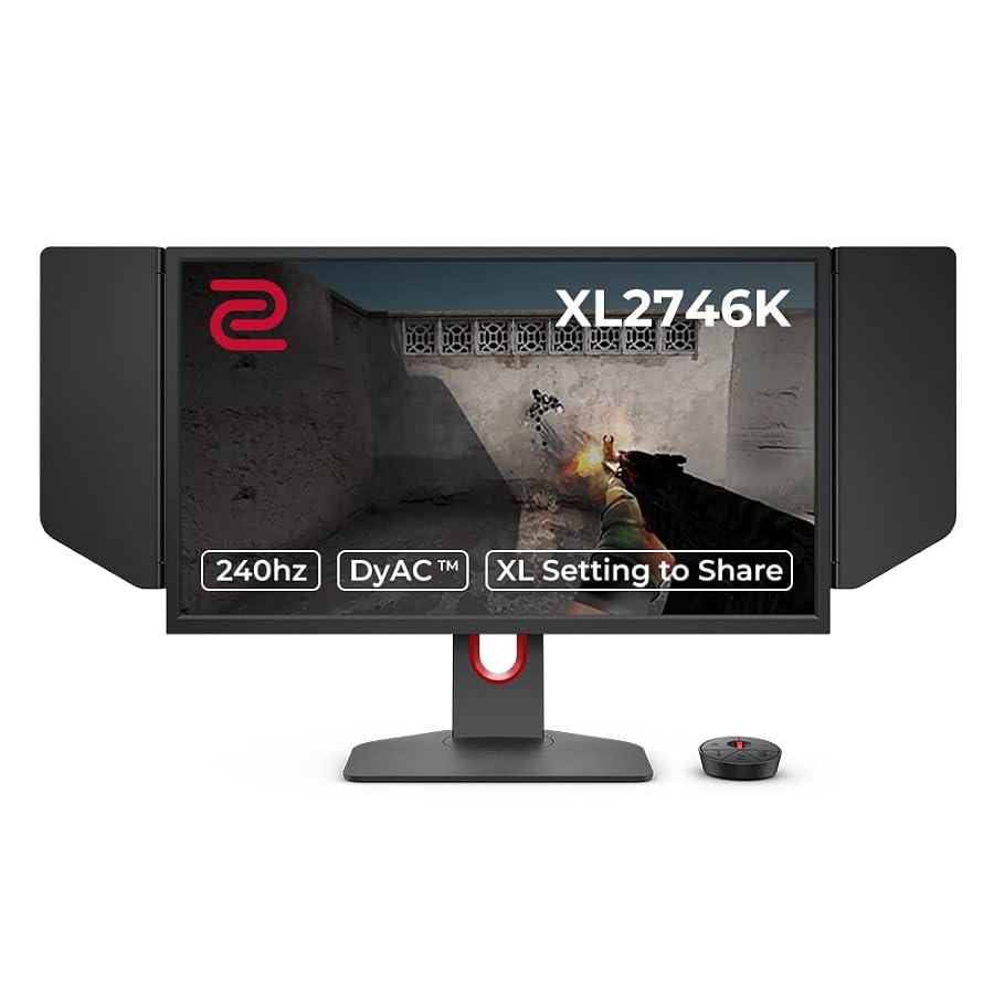 BenQ Zowie XL2746K 27-inch 240hz Gaming Monitor | 1080P, photo 1 of 4