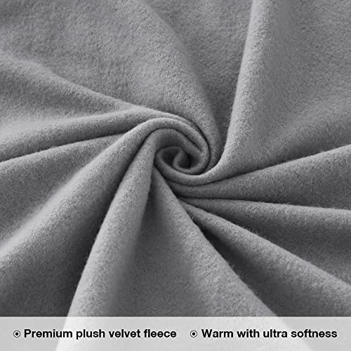 image for Viviland Plush Micro Fleece Bed Sheet Set - Soft Polar Fleece Velvet S