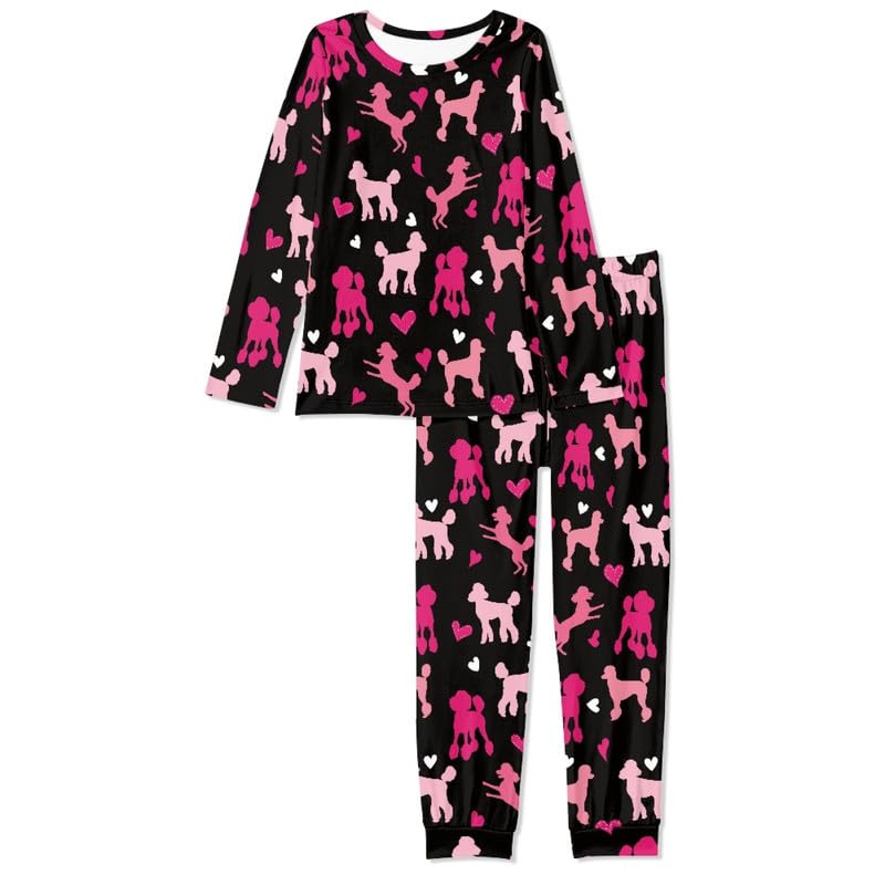 Conjunto de pijama para mujeres y adolescentes, tallas extra grandes XS-6XL, juego de 2