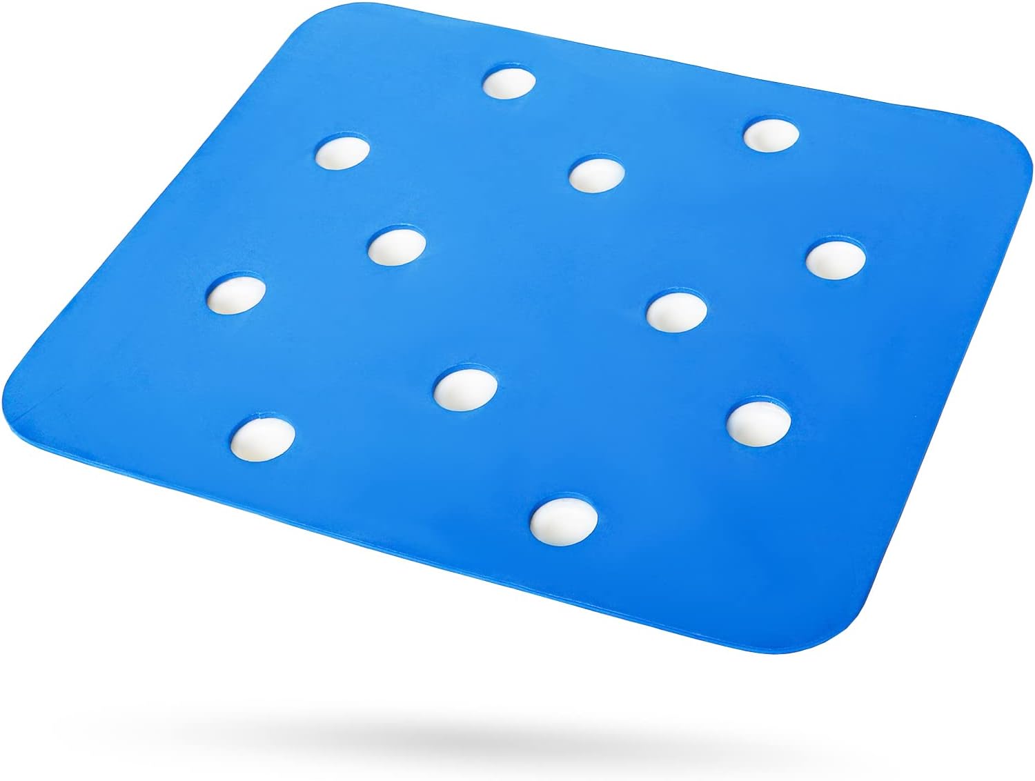 MINIVON Waterproof Shower Bench Cushion Cover for Bath Seat, Bath Chair Inside Bathroom, Non Slip Coldproof Stickable Soft Foam Pad, Padded Shower Stool Seat Mat for Elderly Senior Handicap Disabled