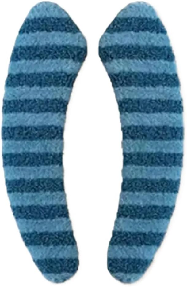 Toilet Seat Covers Washable 3sets Reusable Toilet Seat Cushion Cover Thickened Mat Winter Soft Warm WC Washable Bathroom Accessories(A)