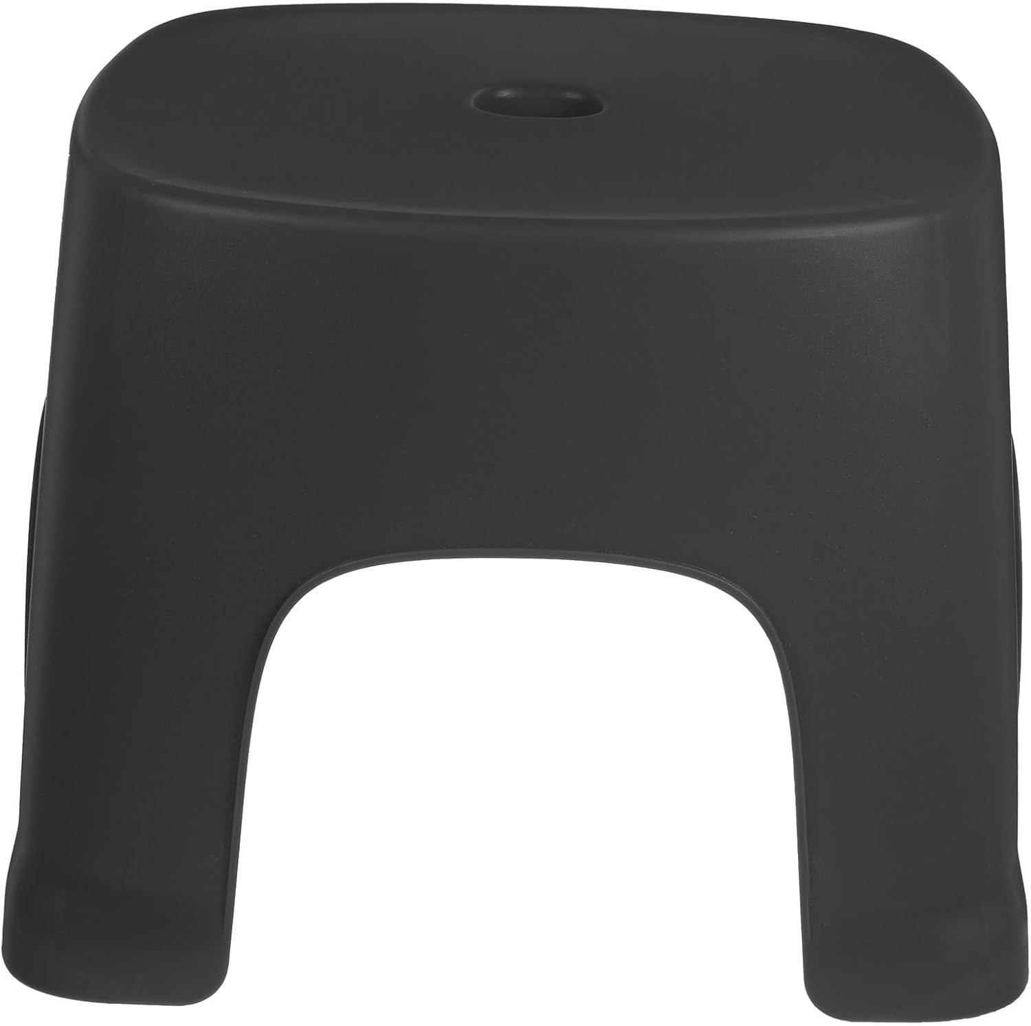 Alipis Step Stool for Kids - Plastic Stool - Step Ladder Foot - Bathroom - - Plastic Seat Chair - for Adults Black