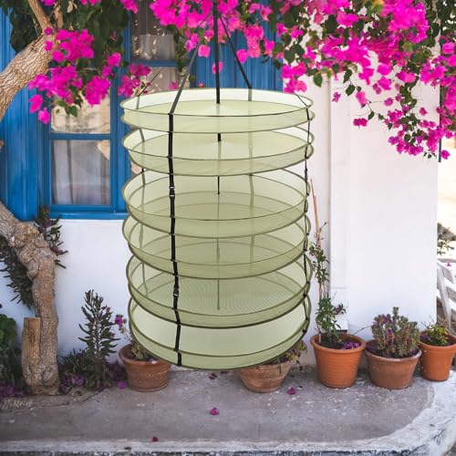 Red de secado para plantas con malla resistente transpirable de 6 niveles 7