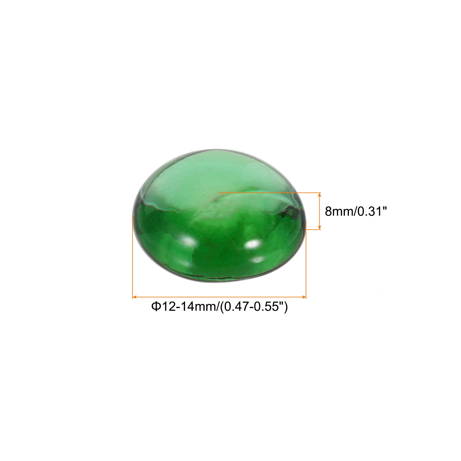 Galashield Biglie d'oro per vasi, biglie di vetro, riempitivi per vasi sfuse, perline di vetro per vasi, marmo rotondo da 0,5 kg, (circa 80 pezzi