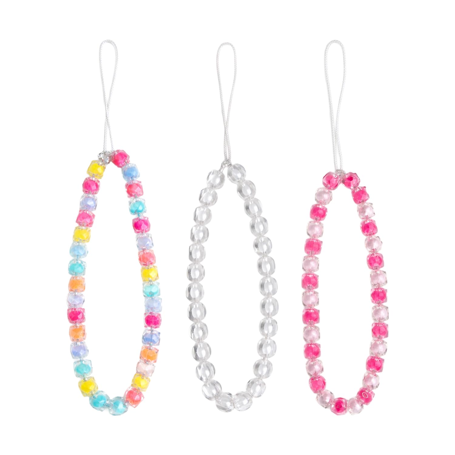 Phone Charm Strap for Mobile Case Keys Bag & Earphone Case Aesthetic Beaded Hand Strap for Girls Women Stylish Wrist Lanyard Lightweight Durable Fashion Accessory-image-46