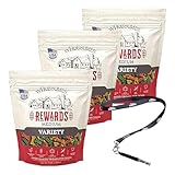 moofin Sportmix Variety Pack, Dog Biscuits & Wholesomes, 3Lb Assorted Snacks with Lapackys, Ritz, Oreos, Ss Pet Training Whistle, On-The-Go Convenience, Bulk Discount (Pack of 3)