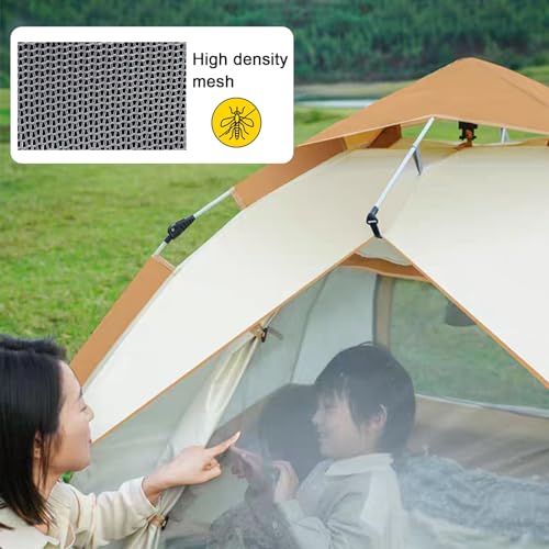 Carpa familiar doble capa para camping, 3-5 personas, tipo cúpula miniatura 6