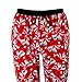 HERSHEY'S Kisses and Hearts Knit Lounge Pajama Pants (Red, Medium)