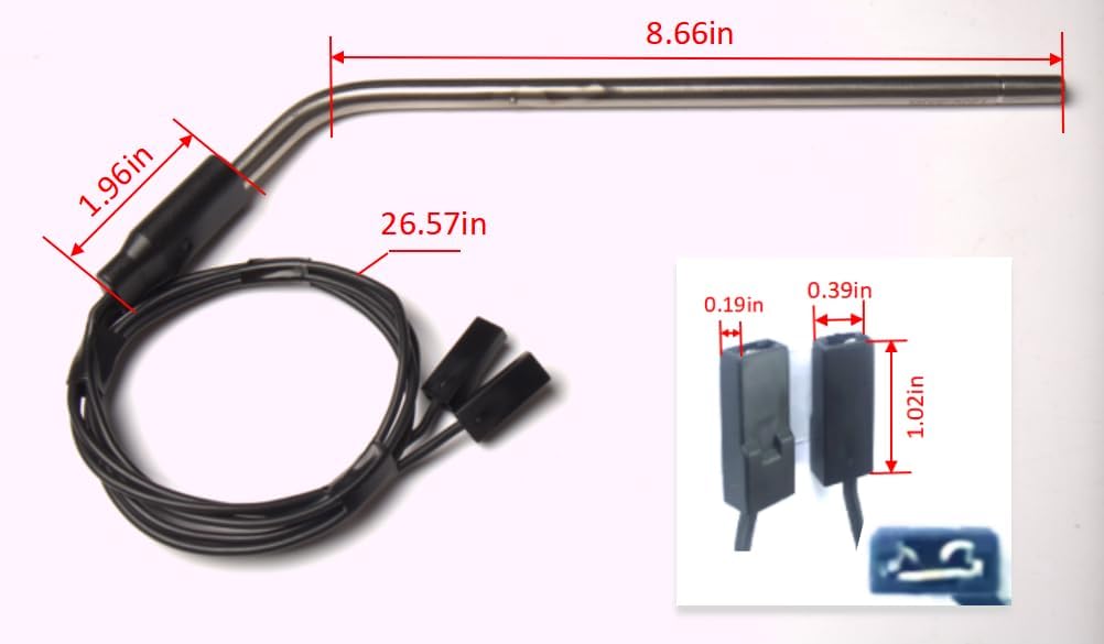 630811 Heating Element 120V 300W Compatible for Norcold RV Refrigerators, RV Refrigerator Accessories, Heating Tube Replacement N611, N621, N622, N641, N811, N821, N822 9162, N1095