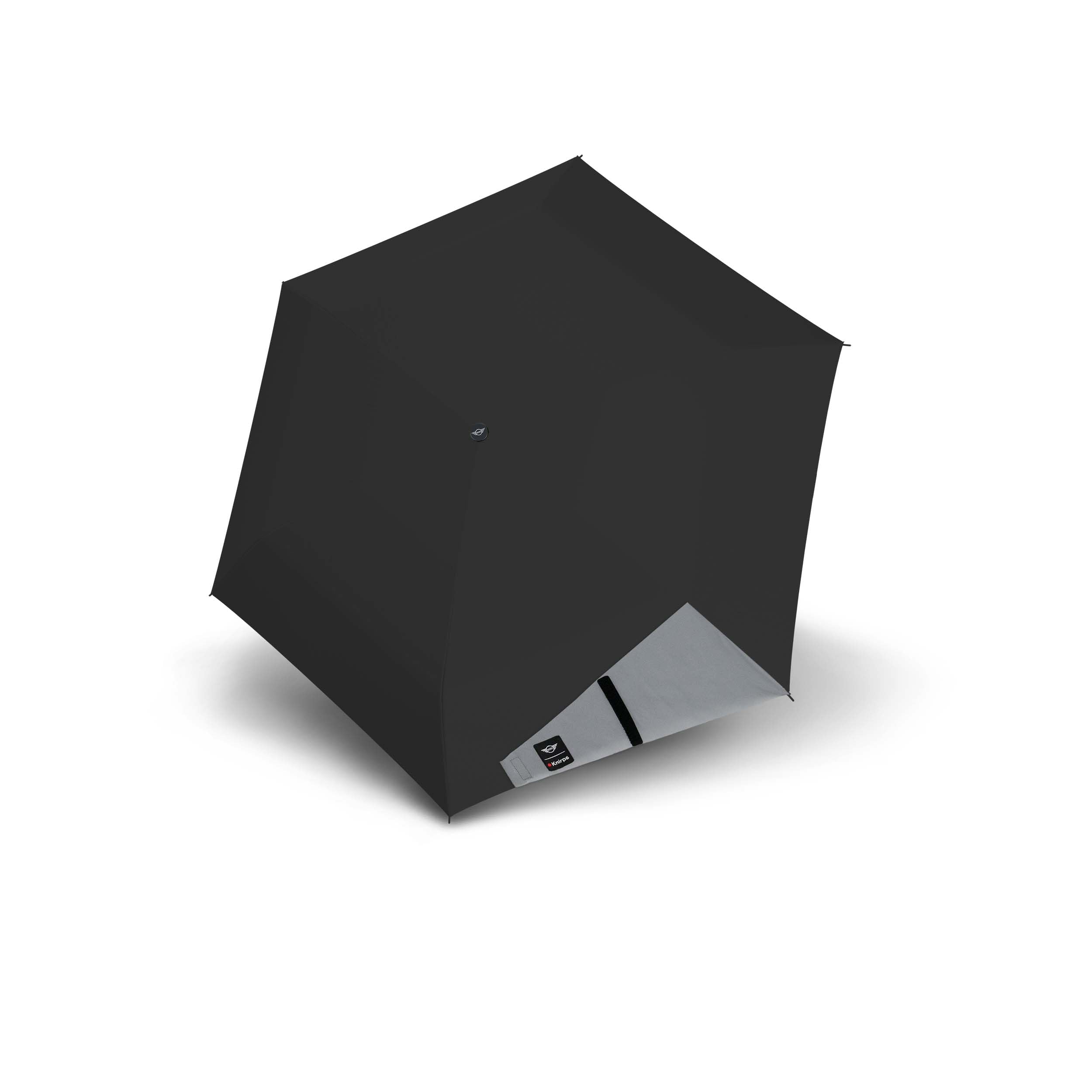 Knirps x MINI Duomatic Taschenschirm – Automatik Regenschirm leicht & kompakt – 92 cm Schirmdach – 100 km/h windgetestet – 175 g – stabil & langlebig