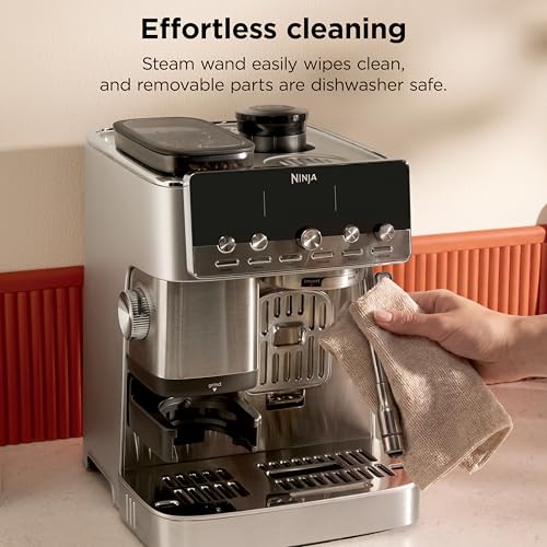 Ninja Luxe Café Mini Plus with AutoFroth, Espresso & Drip, Stainless, ES351 - image 9