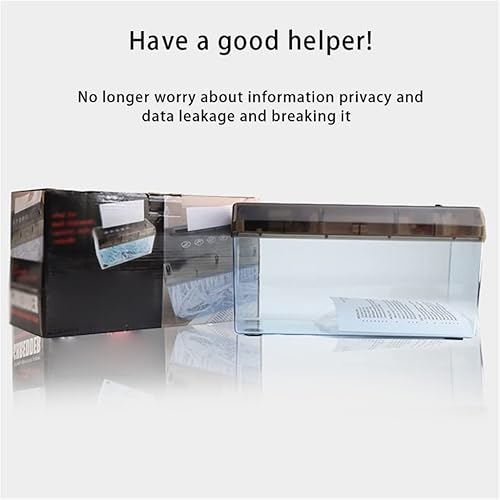 Miniatura 3 de QDLZLG - Mini trituradora de papel eléctrica de doble uso USB pequeña A4 billetes letras documentos herramienta de corte de facturas para oficina en