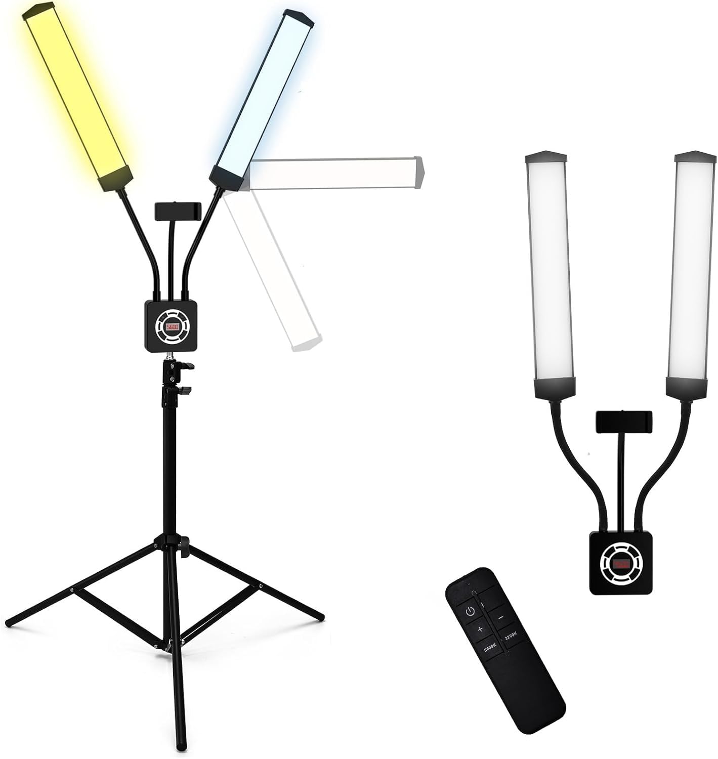 Lumière de cils pour extensions de cils (noir)