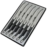 Pradel Excellence CAJA 6 CUCHILLOS MESA LAGUIOLE POSTICHE GRIS,
