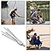 Veemoon Fishing Spear Fork Stainless Steel Replaceable Prong Fishing Tool Multi-use Outdoor Spearfishing Equipment for Freshwater Catch