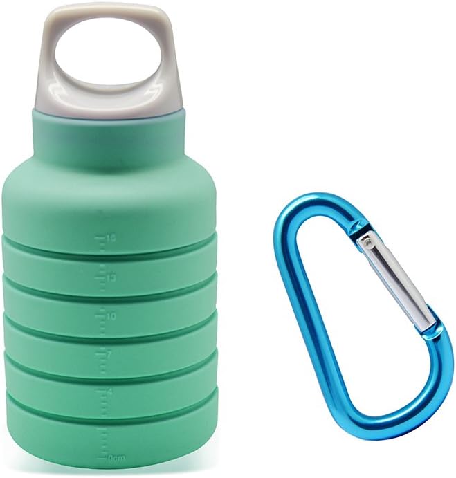 ThinSGO silicone foldable water bottle