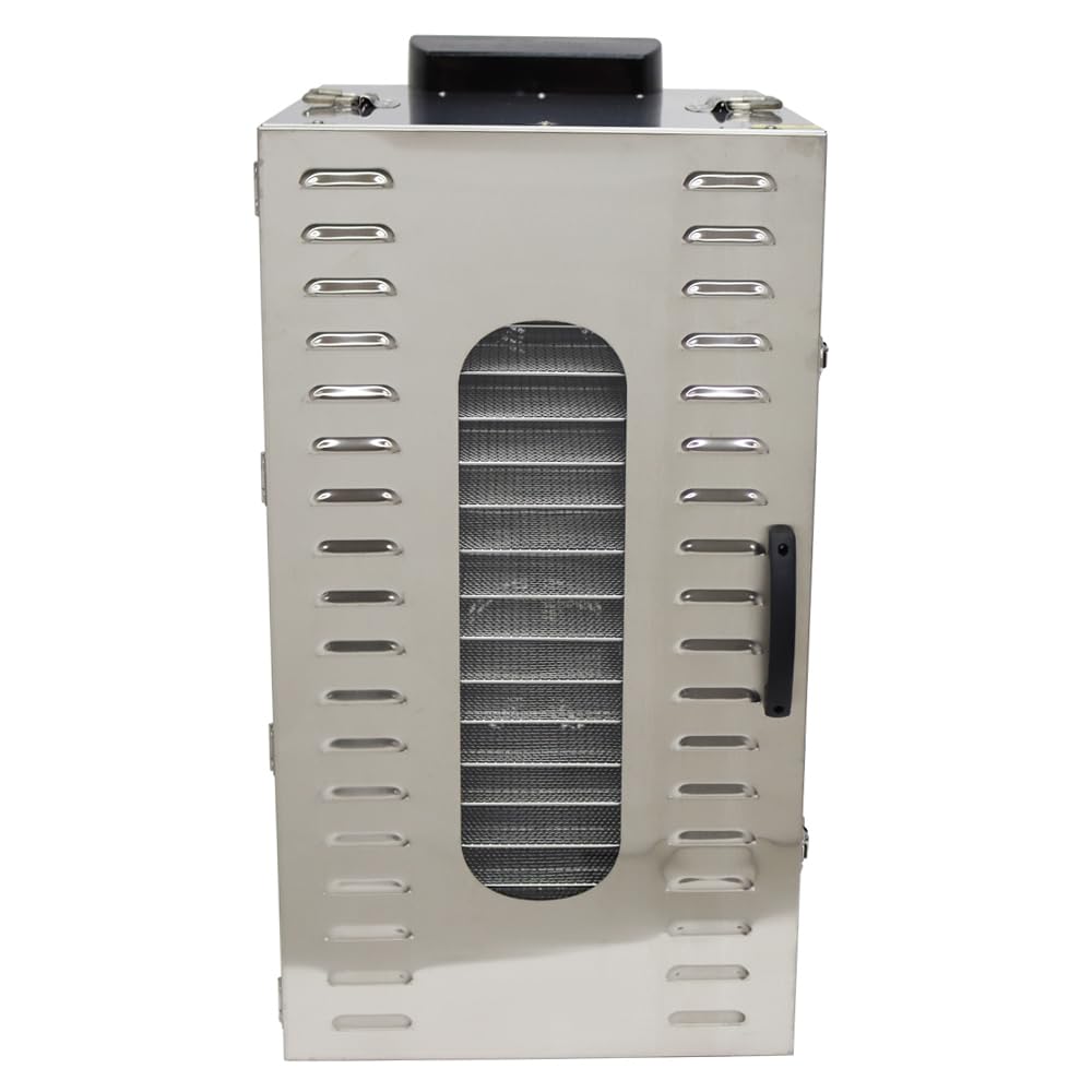 Banfluxion Commercial Food Dehydrator 20 Layer Dryer Machine Fruit and Vegetable Dehydrator Pet Food Dryer Adjustable Time and Temperature, 1200W, 110V