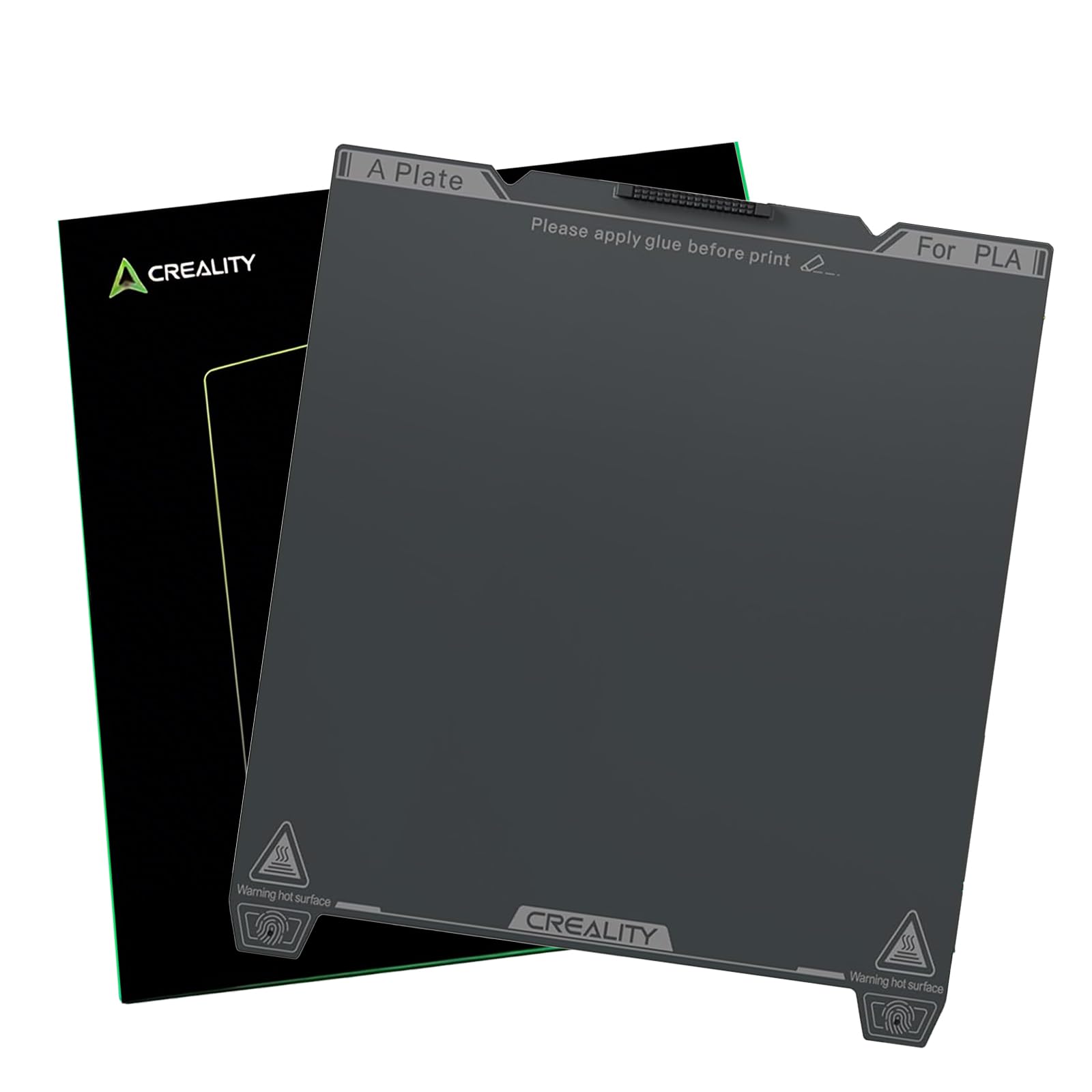Creality K1C Plaque De Construction PEI Lisse 235x235mm Avec Buse Nettoyage - Compatible Ender 3 K1