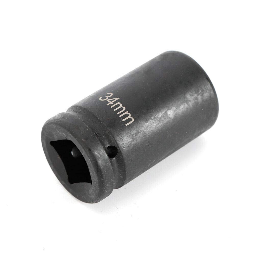 Juego de llaves de vaso hexagonales, 10 piezas, 24-46 mm, acero al cromo molibdeno.
