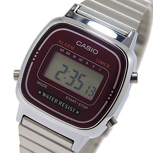 �J�V�I CASIO QUARTZ �N�I�[�c ���f�B�[�X �r���v LA670WA-4 �{���h�[ [���s�A���i]
