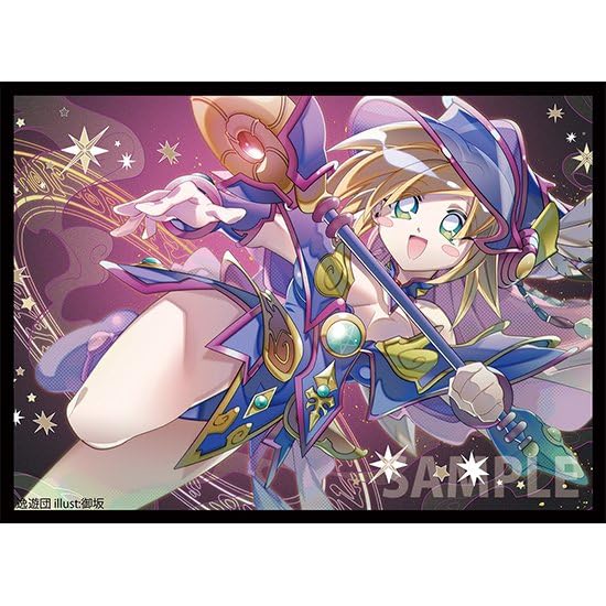 Amazon.co.jp: カードスリーブ「ブラックマジシャンガール」サークル逸
