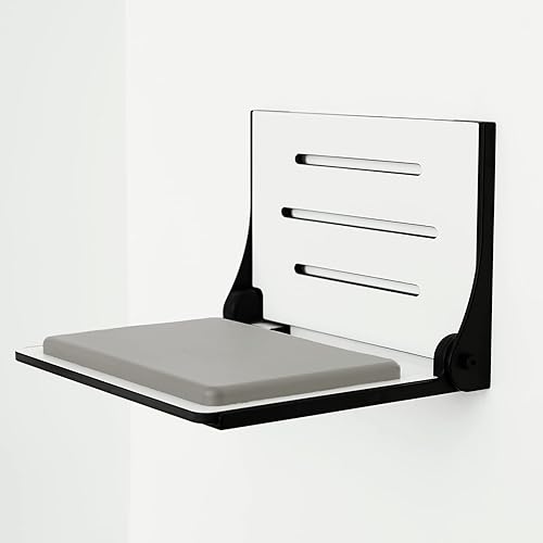 Miniatura 3 de Cojín de espuma para asiento de ducha, impermeable y antideslizante, fácil de limpiar, color plateado