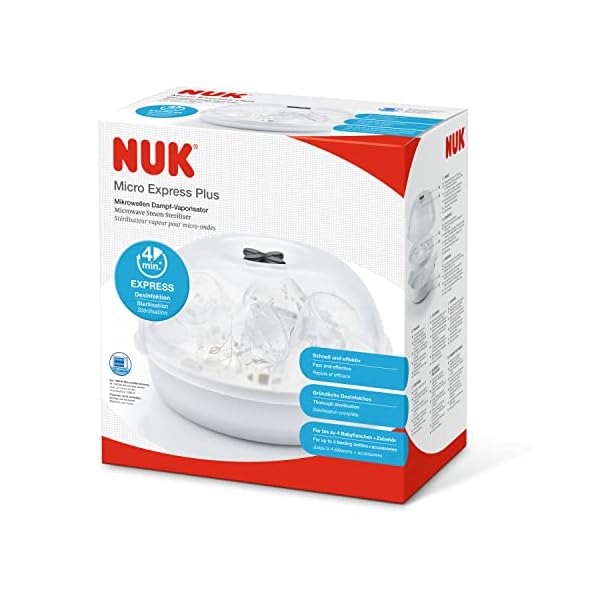 NUK Micro Express Plus Microwave Steam Baby Bottle Steriliser – Bild 7